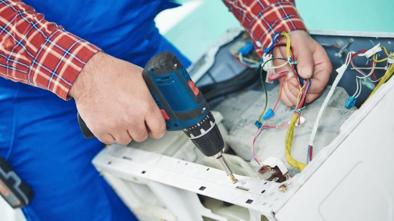 Nallıhan Gorenje Gorenje çamaşır makinesi kart tamiri – Su almama arızası orijinal parça ile giderildi. - Teknik servis örneği