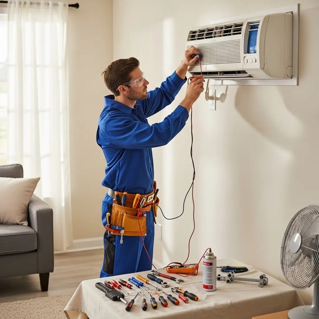 Nallıhan Gorenje Gorenje klima gaz dolumu ve bakım – Enerji verimliliği artırıldı. - Teknik servis örneği